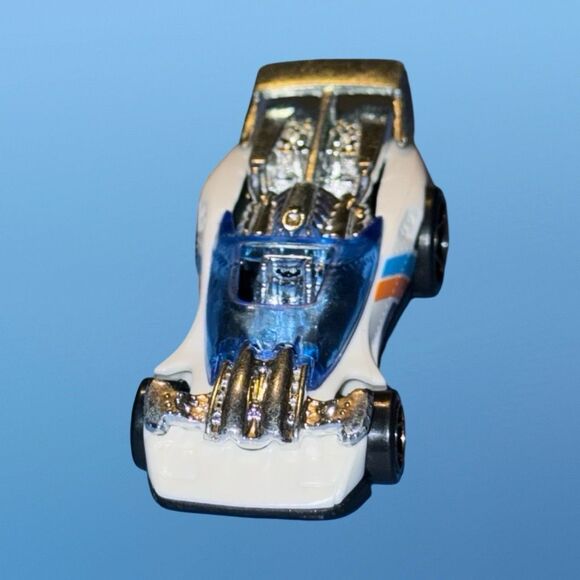 Rare Hot Wheels Flathead Fury White Version Die Cast Race Car - Picture 8 of 9